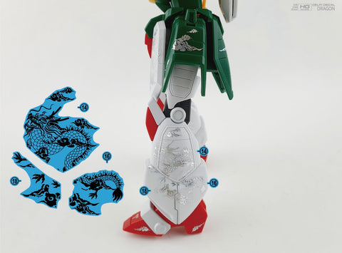 Delpi Decal (ดีคอลน้ำ) HG DRAGON Delpi Decal