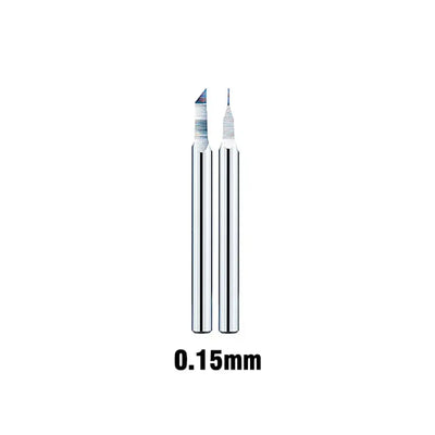 Tungsten Steel Push Broach By DSPIAE ใบมีดเดินลายเบอร์ 0.1mm - 0.8mm Dspiae