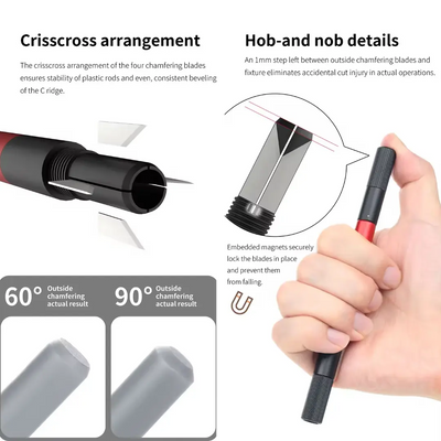 (New) "I-deal" Chamfering Tool By DSPIAE ปากกาลบคมมุมอเนกประสงค์ (ชุดเริ่มต้น) Dspiae