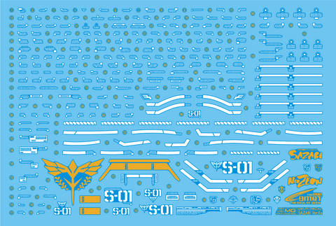 Delpi Water Decal (ดิแคลน้ำ) MG Sazabi Ver.Ka