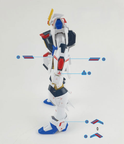 Delpi Water Decal (ดิแคลน้ำ) HG Mighty Strike Freedom Gundam