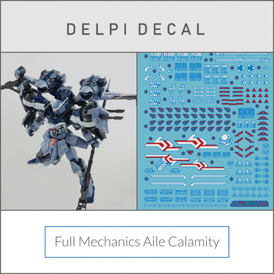 Delpi Water Decal (ดิแคลน้ำ) FM Aile Calamity Gundam Delpi Decal