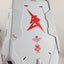 Delpi Decal (สติกเกอร์โลหะ) PG UNLEASHED RX-93 V SYMBOL RED Delpi Decal