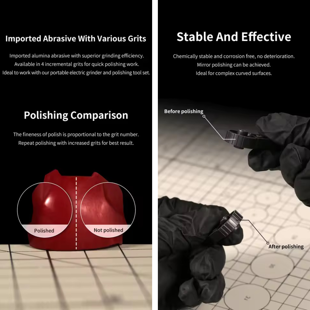 Polishing Tool Set By DSPIAE หัวฟองน้ำขัดเงา Dspiae