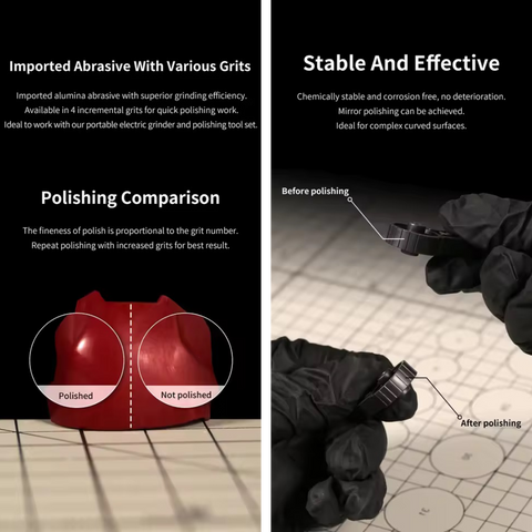 Polishing Tool Set By DSPIAE หัวฟองน้ำขัดเงา Dspiae