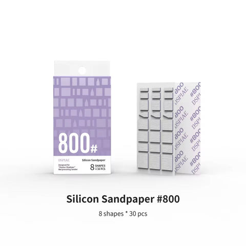 (New) Silicon Sandpaper By DSPIAE กระดาษทรายสำหรับ ตะไบไฟฟ้าไร้สาย รุ่นโปร Dspiae