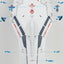 Delpi Decal (ดีคอลน้ำ) PG UNLEASHED RX-93 V VER. DELPI Delpi Decal