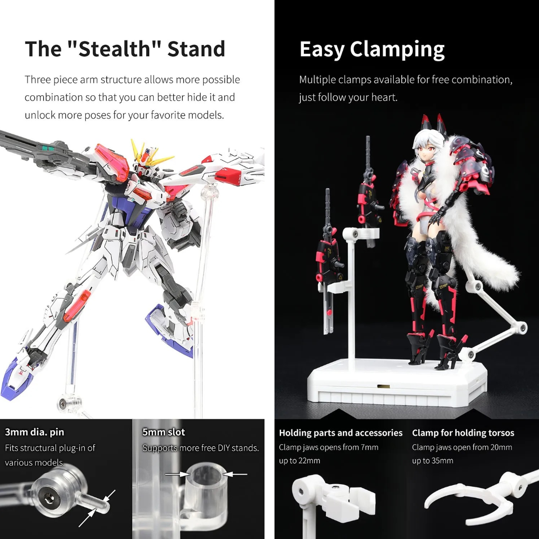 General Purpose Model Display Stand By DSPIAE ขาจับโมเดล Dspiae