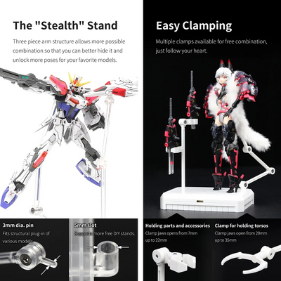 General Purpose Model Display Stand By DSPIAE ขาจับโมเดล Dspiae