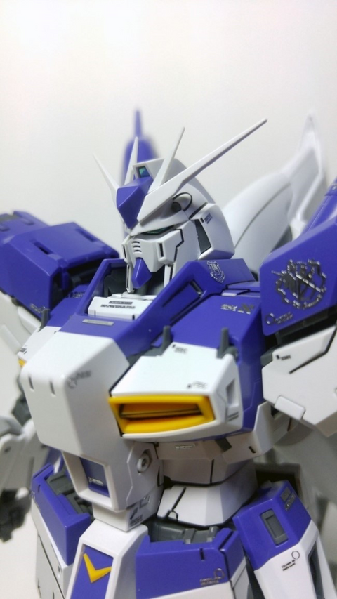 Delpi Metal Sticker (สติกเกอร์โลหะ) MG RX-93-2 Hi-V Gundam Ver.Ka (Silver)