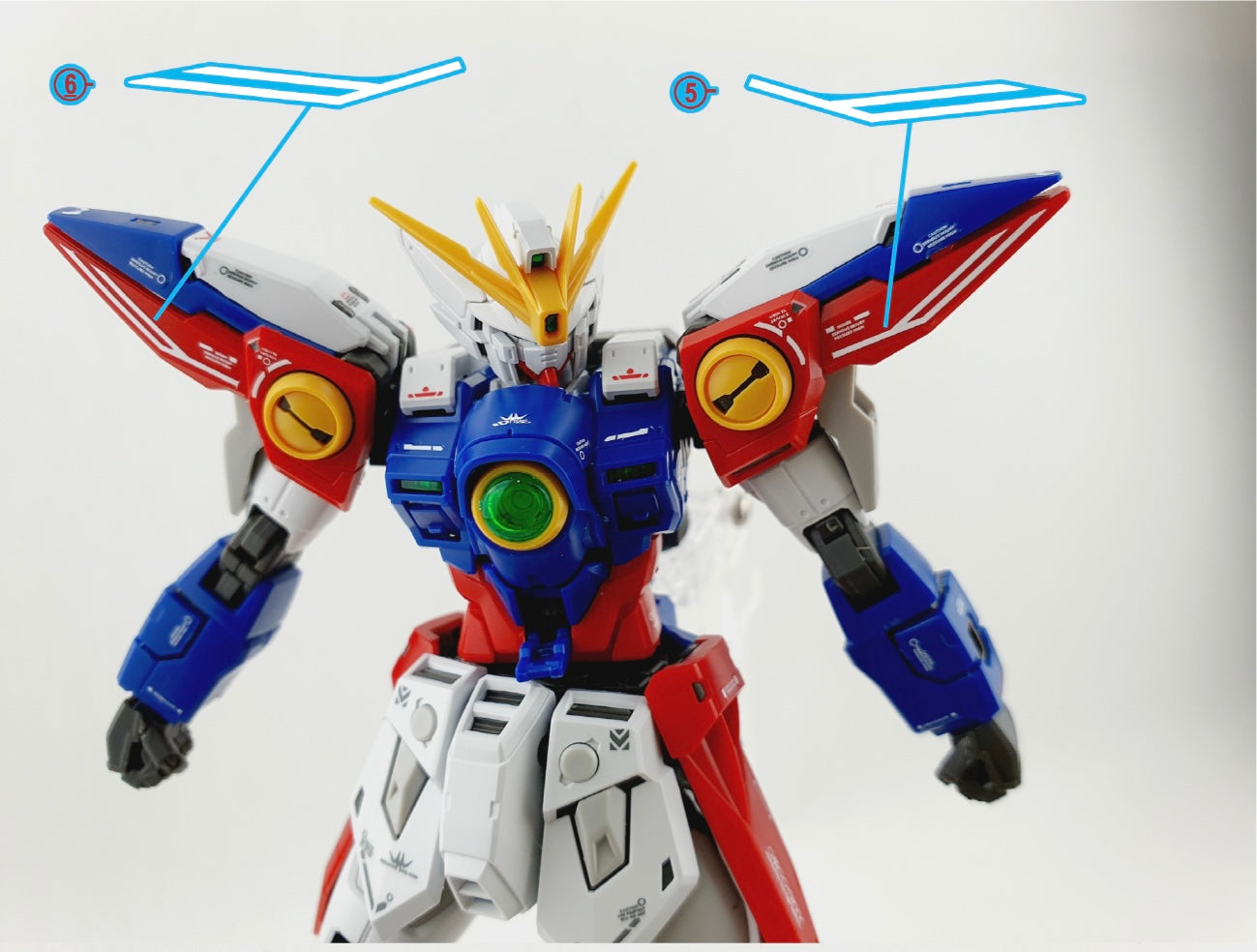 Delpi Decal (ดีคอลน้ำ) RG WING GUNDAM ZERO Delpi Decal