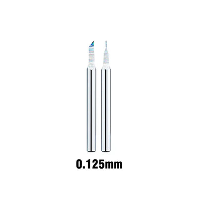 Tungsten Steel Push Broach By DSPIAE ใบมีดเดินลายเบอร์ 0.1mm - 0.8mm Dspiae