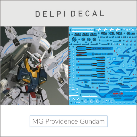 Delpi Water Decal (ดิแคลน้ำ) MG Providence Gundam