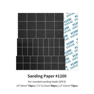 Sanding Paper By DSPIAE กระดาษทราย และ อะไหล่ สำหรับ ตะไบไฟฟ้าไร้สาย Dspiae