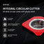 Integral Circular Cutter By DSPIAE เครื่องตัดเทปบังพ่นแบบวงกลม รุ่นพลาสติก