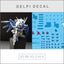 Delpi Decal (ดีคอลน้ำ) SD RX-93-2 Hi-V Delpi Decal