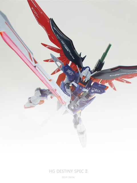 Delpi Water Decal (ดิแคลน้ำ) HG Destiny Spec II Gundam