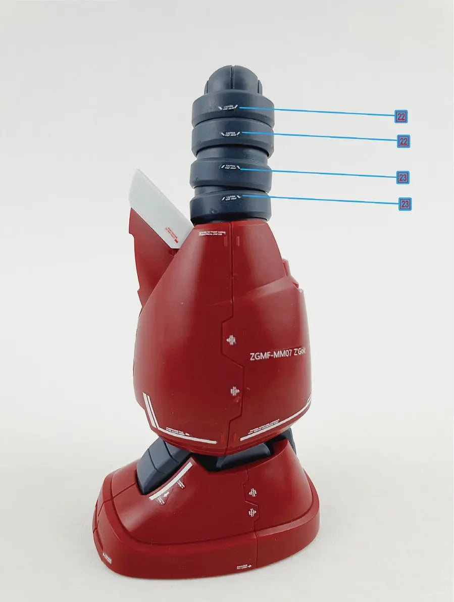 Delpi Decal (ดีคอลน้ำ) HG Seed Z’Gok Delpi Decal