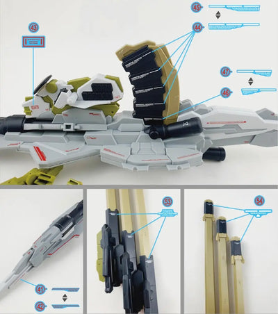 Delpi Water Decal (ดิแคลน้ำ) HG Zeus Silhouette Delpi Decal