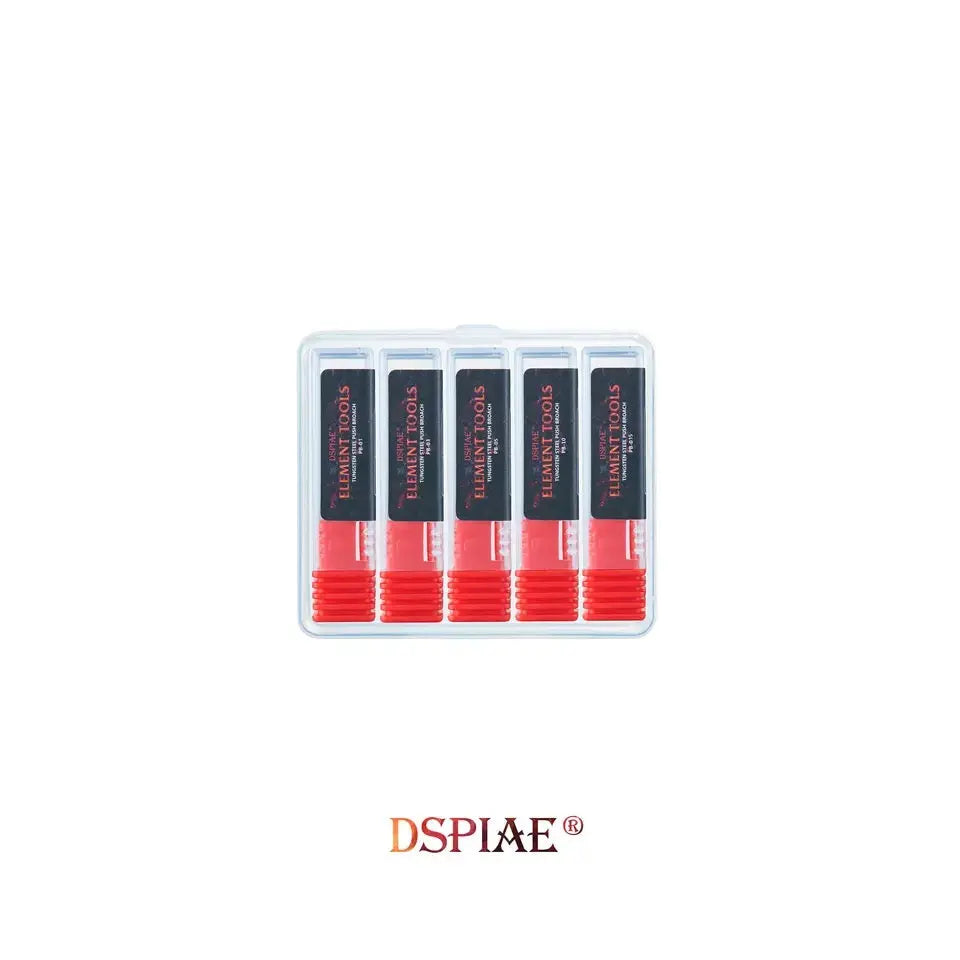 Broach Combo Set By DSPIAE ชุดมีดเดินลายด้ามอลูมิเนียม พร้อมใบมีด Dspiae