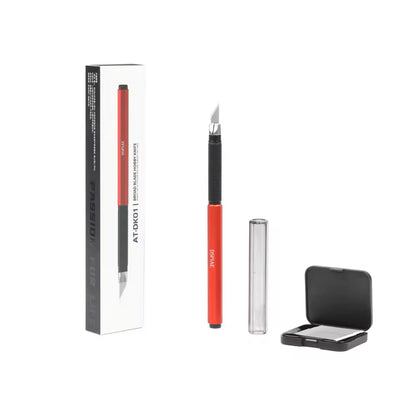 Aluminium Alloy Hobby Knife By DSPIAE มีดอาร์ทไนฟ์ ด้ามอลูมิเนียม พร้อมใบมีด รุ่น AT-DK Dspiae