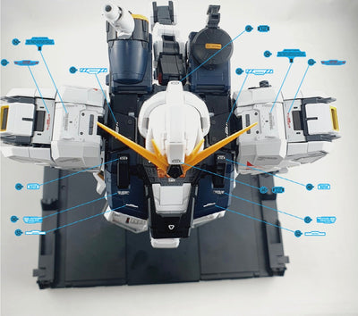 Delpi Decal (ดีคอลน้ำ) PG UNLEASHED RX-93 V VER. DELPI Delpi Decal