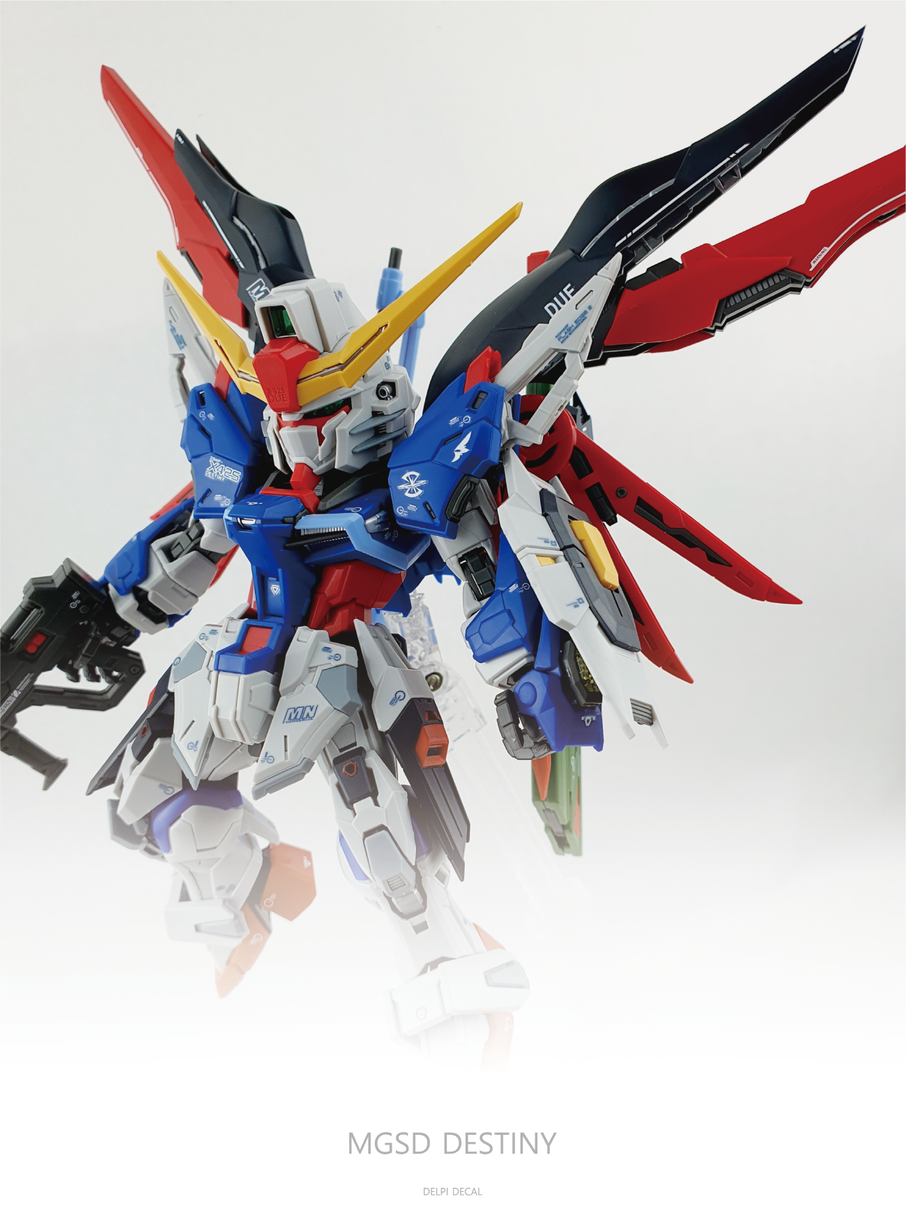 Delpi Decal (ดีคอลน้ำ) MGSD DESTINY Delpi Decal