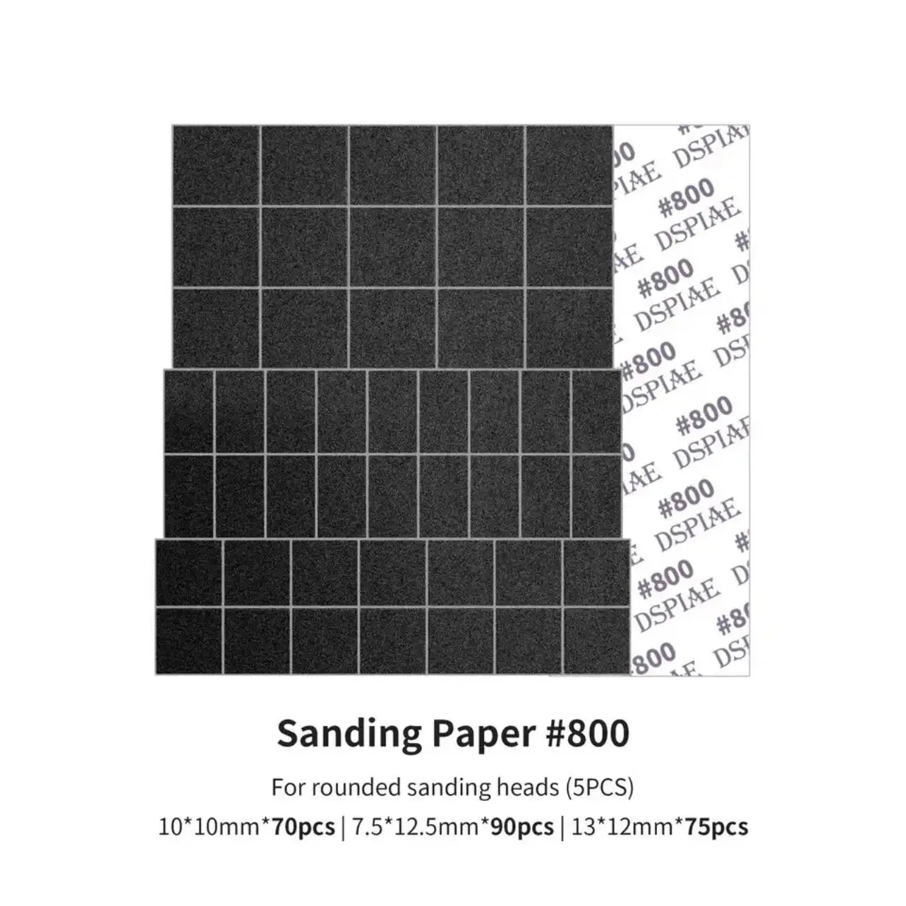 Sanding Paper By DSPIAE กระดาษทราย และ อะไหล่ สำหรับ ตะไบไฟฟ้าไร้สาย Dspiae