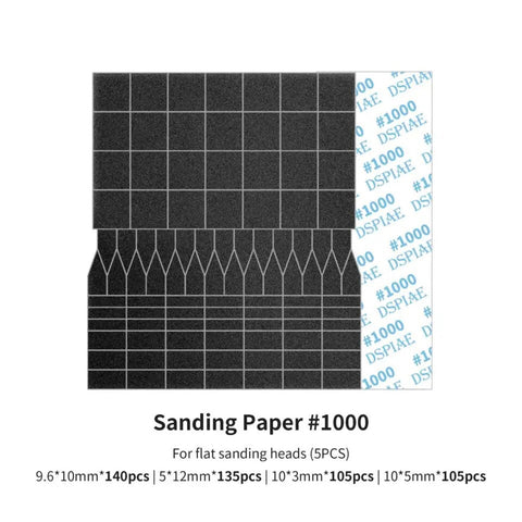 Sanding Paper By DSPIAE กระดาษทราย และ อะไหล่ สำหรับ ตะไบไฟฟ้าไร้สาย