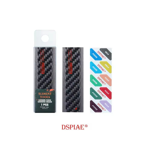 Carbon Fiber Sanding Stick By DSPIAE แท่งคาร์บอนไฟเบอร์ สำหรับกระดาษทราย