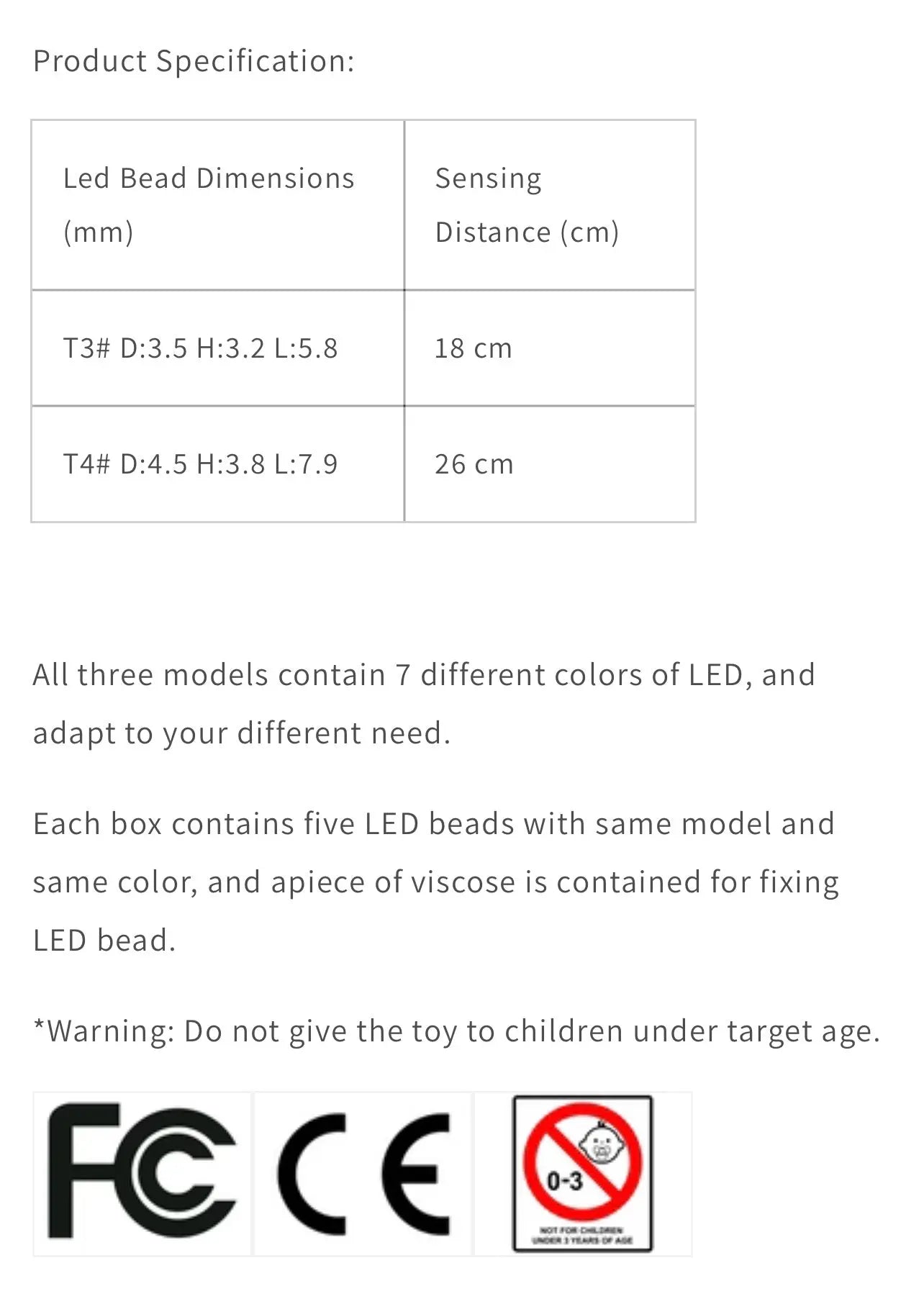 Wireless LED Bead (มี 5 ชิ้น) By LBASE ไฟ LED ไร้สาย LBASE
