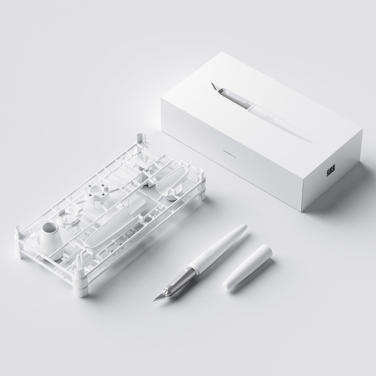 (New) GEEHOBBY มีดอาร์ตไนฟ์สำหรับงานโมเดล Hobby Knife GEEHOBBY