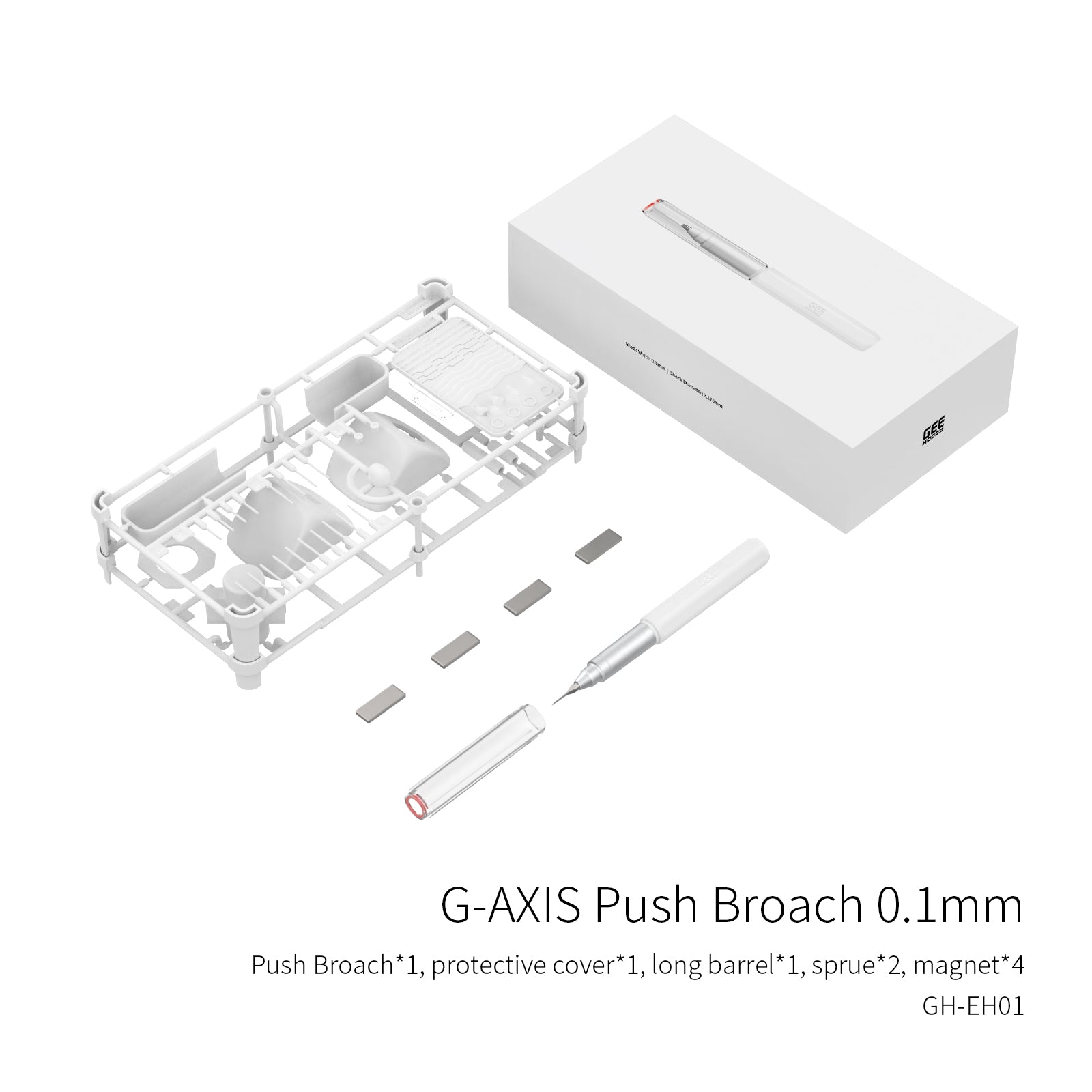(New) GEEHOBBY มีดเดินลาย Panel Line สำหรับกันพลา/โมเดล G-AXIS Push Broach GEEHOBBY