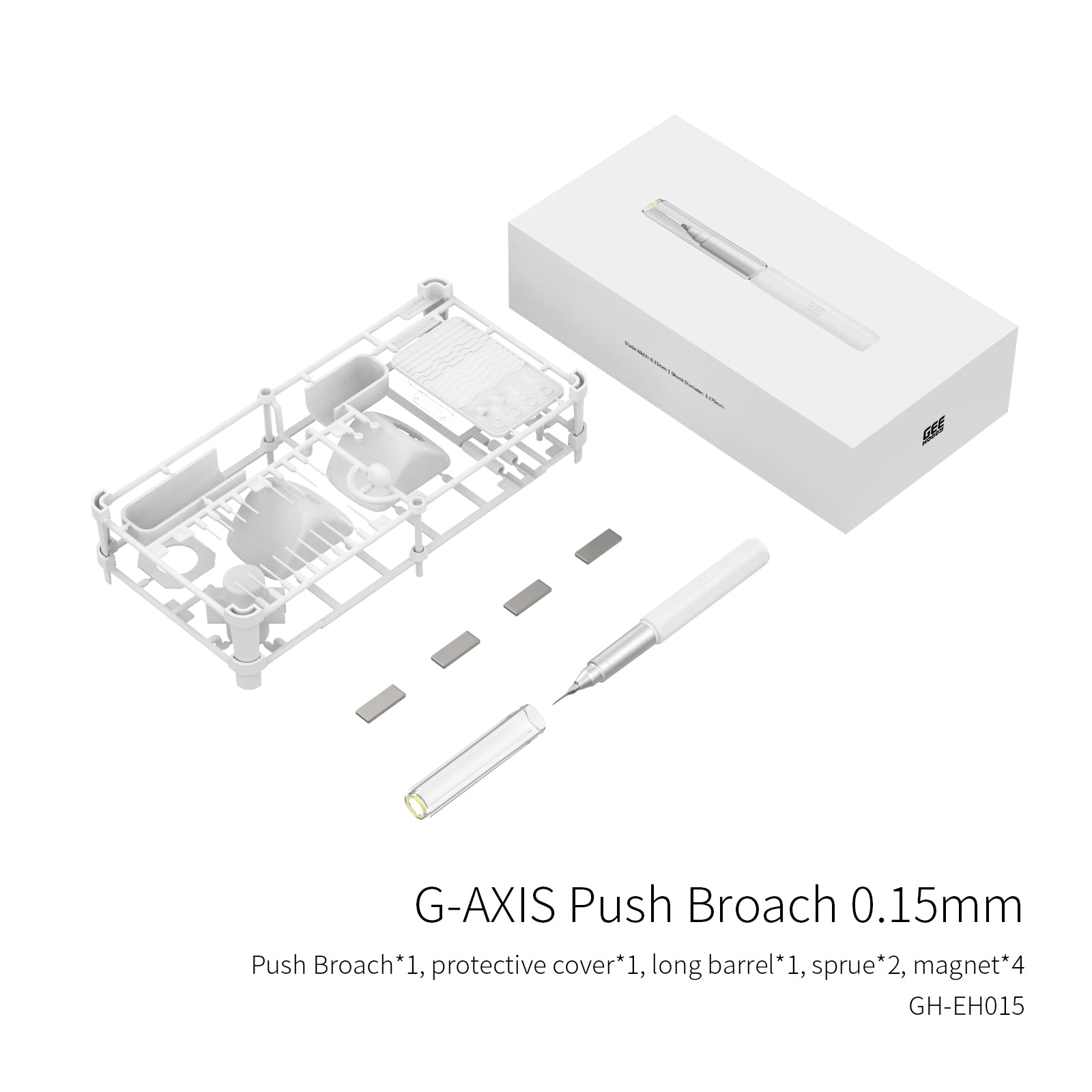 (New) GEEHOBBY มีดเดินลาย Panel Line สำหรับกันพลา/โมเดล G-AXIS Push Broach GEEHOBBY