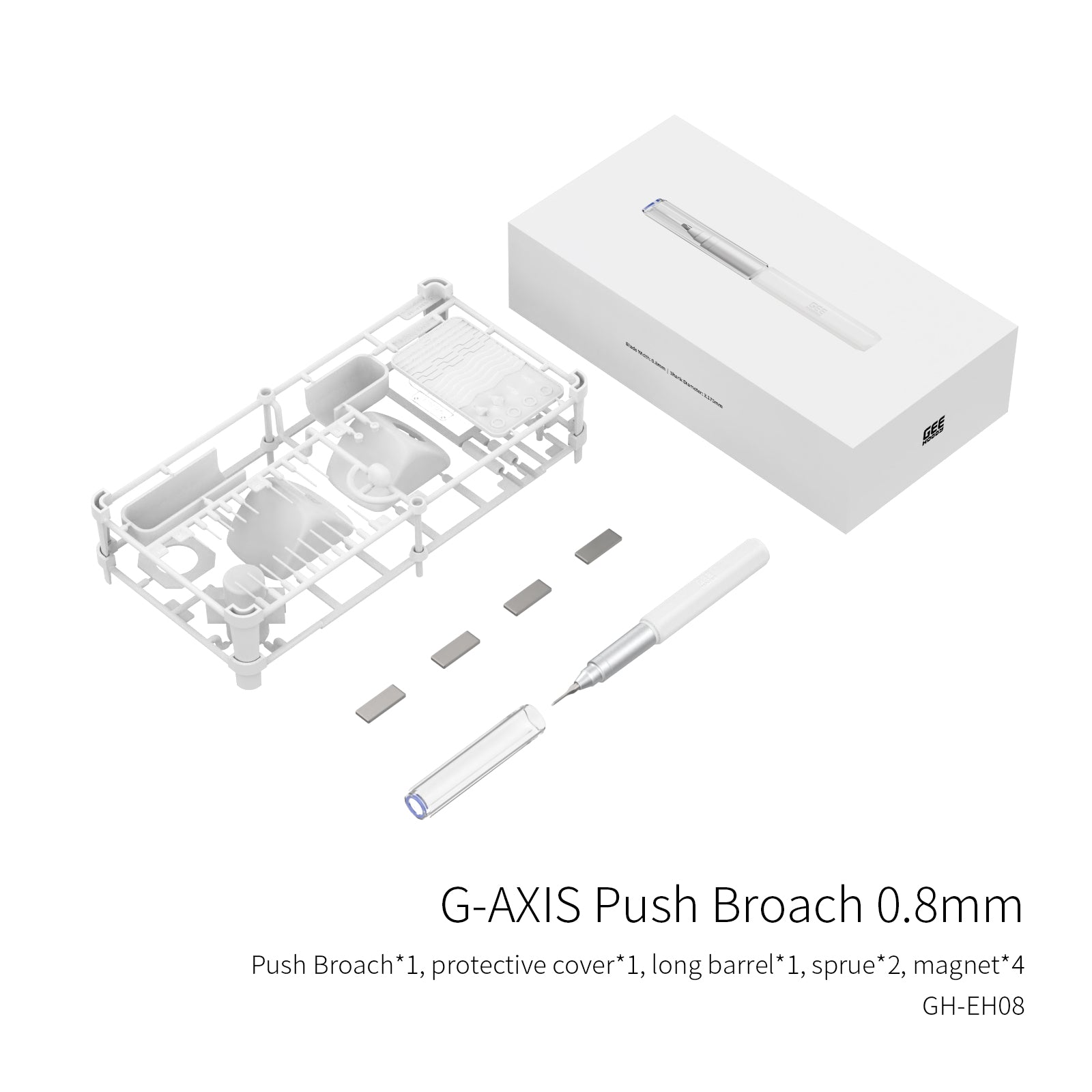 (New) GEEHOBBY มีดเดินลาย Panel Line สำหรับกันพลา/โมเดล G-AXIS Push Broach GEEHOBBY
