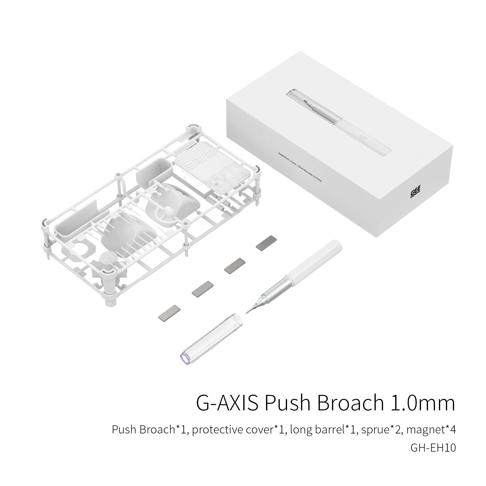 (New) GEEHOBBY มีดเดินลาย Panel Line สำหรับกันพลา/โมเดล G-AXIS Push Broach GEEHOBBY