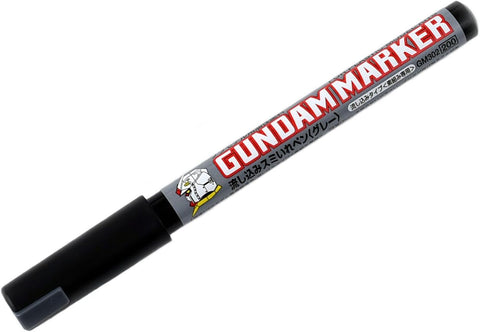 GUNDAM MARKER For Panel Line By MR.HOBBY ปากกาสีแบบกดไหล สำหรับ Panel Line มี 3 สี (GM301 , GM302 , GM303)