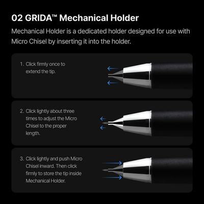 (Renew) GRIDA By GUNPRIMER ปากกาย้ำลาย Panel Line Gunprimer