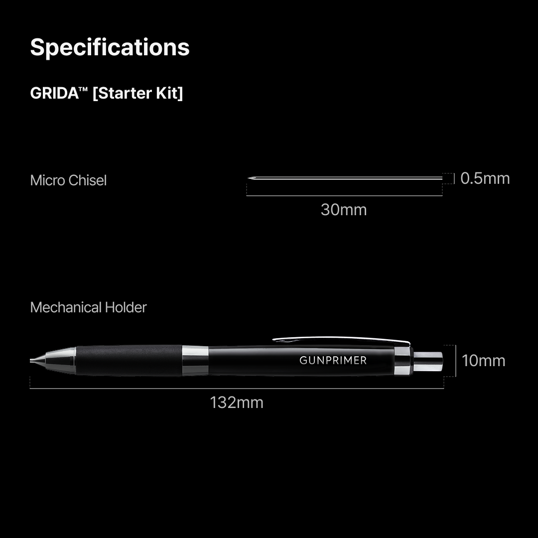 (Renew) GRIDA By GUNPRIMER ปากกาย้ำลาย Panel Line Gunprimer