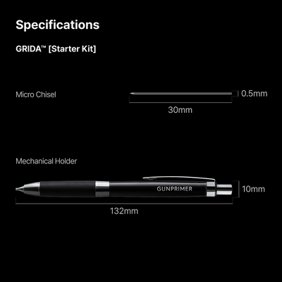 (Renew) GRIDA By GUNPRIMER ปากกาย้ำลาย Panel Line Gunprimer