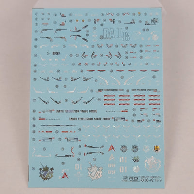 Delpi Decal (ดีคอลน้ำ) RG RX-93-2 Hi-V Delpi Decal
