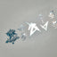 Delpi Decal (สติกเกอร์โลหะ) RG RX-93 V (Symbol) (Silver) Delpi Decal