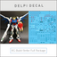 Delpi Decal (ดีคอลน้ำ) RG Build Strike Full Package Delpi Decal