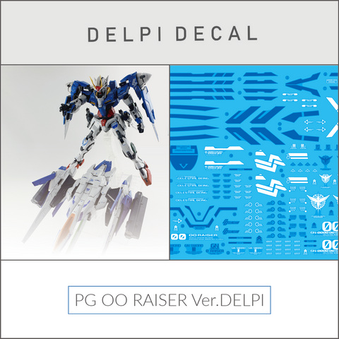 Delpi Decal (ดีคอลน้ำ) PG OO RAISER Ver.DELPI Delpi Decal