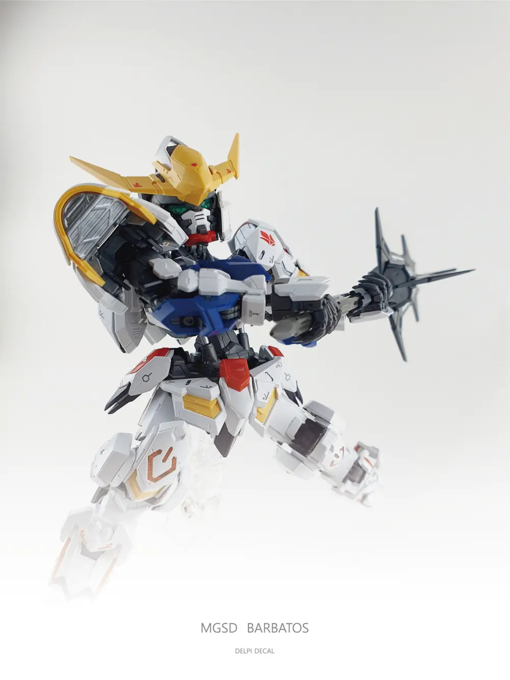 Delpi Water Decal (ดิแคลน้ำ) MGSD Barbatos Gundam Delpi Decal