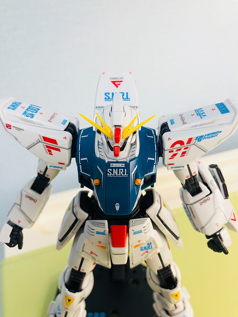 Delpi Water Decal (ดิแคลน้ำ) MG F91 Gundam