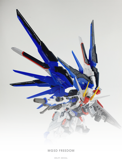 Delpi Water Decal (ดิแคลน้ำ) MGSD Freedom Gundam