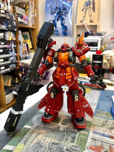 Delpi Water Decal (ดิแคลน้ำ) MG Psycho Zaku Thunderbolt Ver.Ka