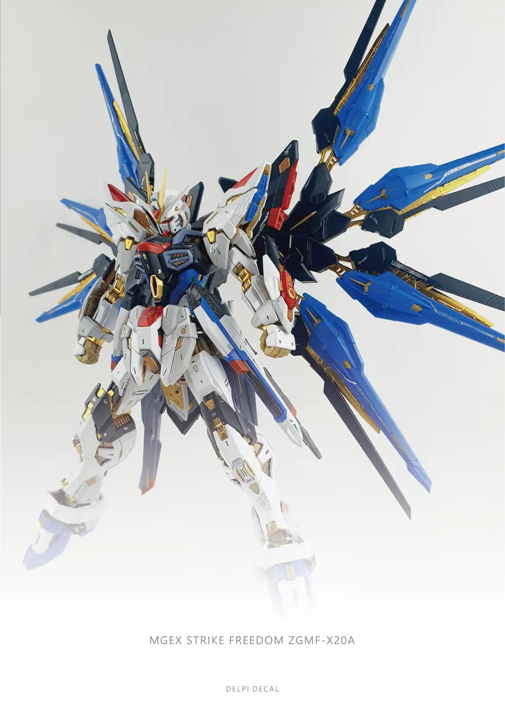 Delpi Water Decal (ดิแคลน้ำ) MGEX Strike Freedom Gundam Delpi Decal