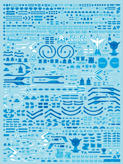 Delpi Water Decal (ดิแคลน้ำ) PG EXIA Gundam Delpi Decal